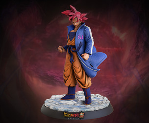 Son Goku Super Saiyan God