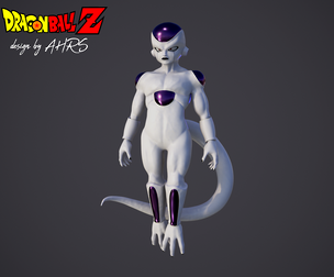 Frieza - Dragon Ball Z High poly 3D model