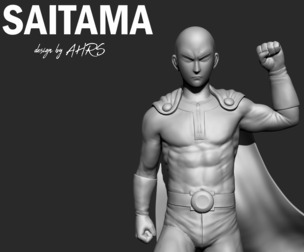 one Punchman - Saitama 3d print model