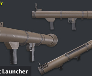 Rocket Launcher Game Ready 10