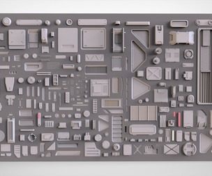 Sci fi trim sheets 1