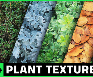 430+ Plant Texture Reference Pack