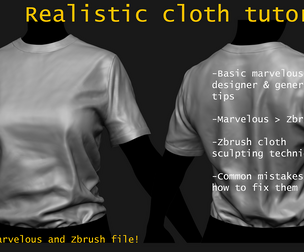 Realistic clothing tutorial