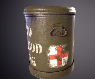 Blood bank Drum