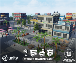 Stylized Town Package