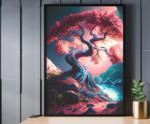 Flower Artwork, Watercolor Flower Wall Art