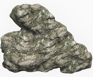 Low Poly Rock Cliff 11