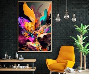 Digital Wall Art, Digital Print, Abstract Print