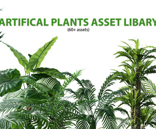 Plants Package Asset Libary (60+ Assets)