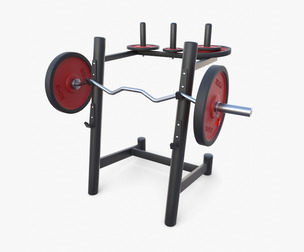 Curl rack