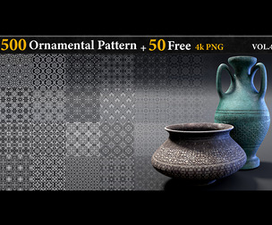 500 Ornamental Alpha Patterns 4k png
