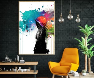 Watercolor Abstract Artwork 1