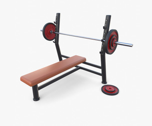 Olympic flat bench