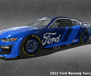 2022 Ford Mustang Nascar Next Gen