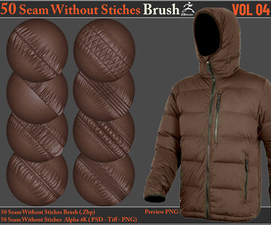 50 Seam Without Stiches Brush Vol 04