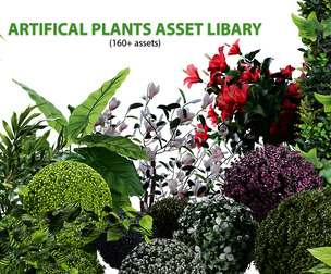 Plants Package Asset Libary (160+ Assets)