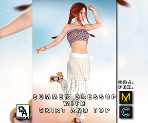 Summer dressup with skirt and top - MD / Clo