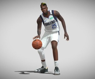 3D Rigged Reggie Bullock NBA
