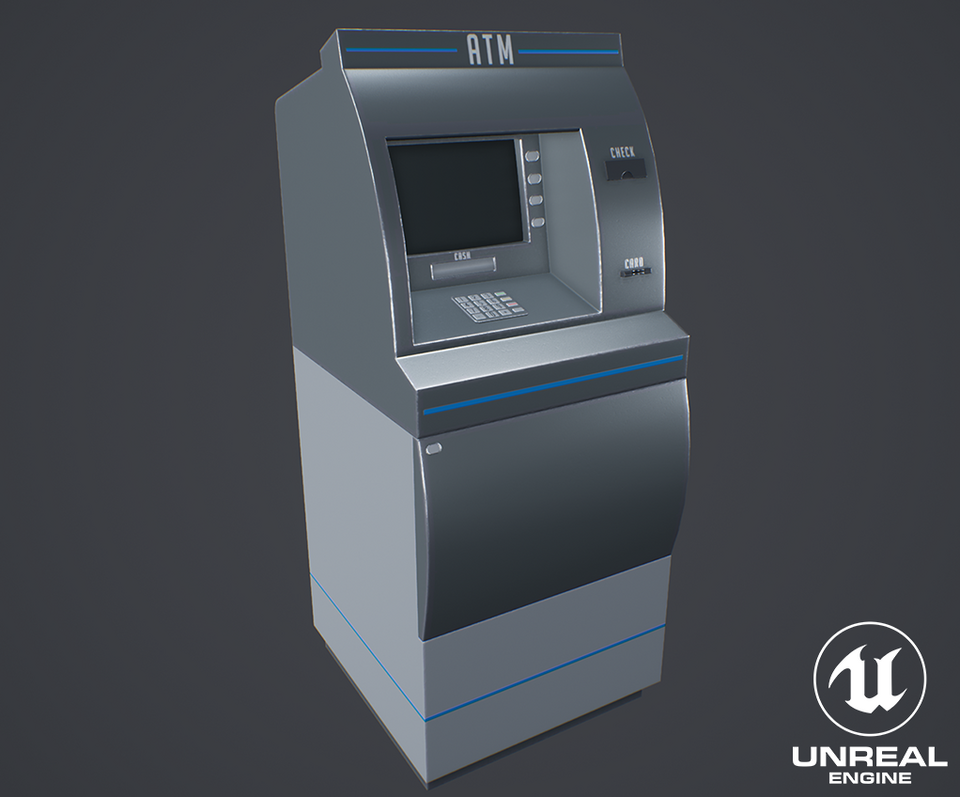 Stylized Cash Machine