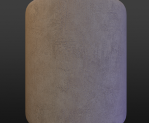Procedural Stylized Rough Concrete Texture