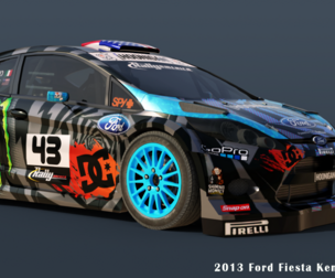 2013 Ford Fiesta H.F.H.V. Ken Block Gymkhana