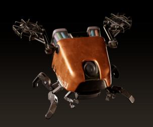 Robot BCD - RC 5 | Post Apocalyptic