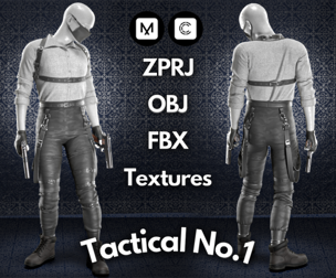 Tactical No.1 : Marvelous Designer + Clo3d