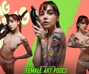 Female Art Poses Reference Pictures
