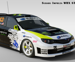 2009 Subaru Impreza WRX STi Ken Block