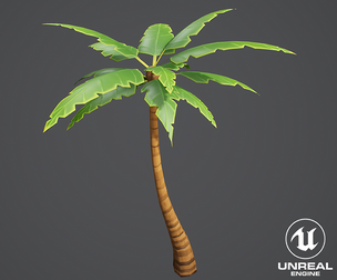 Stylized Palm Tree 01