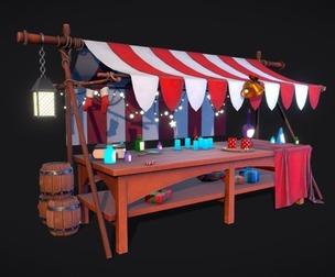Christmas Market Stall