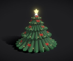 Stylized Christmas Tree