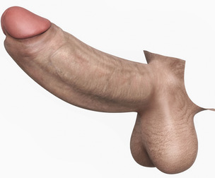 Realistic Man Monster Penis