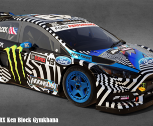 Ford Focus RS RX Ken Block Gymkhana