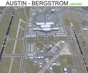 Austin - Bergstrom Airport 3d model