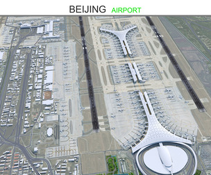 Beijing Airport 3d model