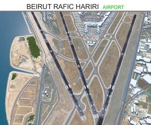 Beirut Rafic Hariri Airport 3d model