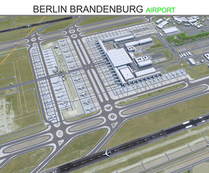 Berlin Brandenburg Airport 3d model