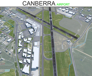 Canberra Airport 3d model