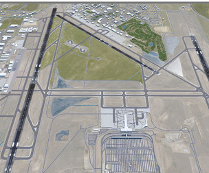 Colorado Springs Airport 3d model
