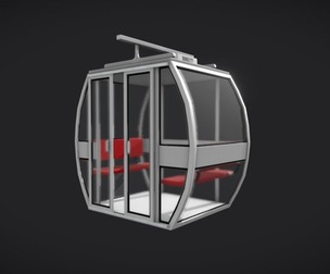 Cabin cart for Ferris Wheel