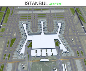 Istanbul Airport 3d model