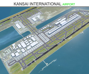 Kansai International Airport 3d model