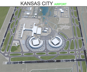 Kansas City Airport 3d model