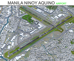 Manila Ninoy Aquino Airport 3d model