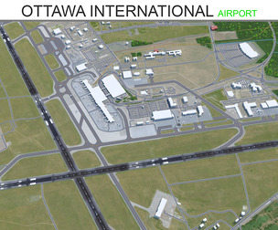 Ottawa International Airport 3d model