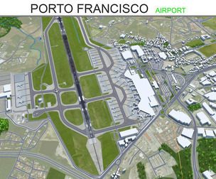Porto Francisco Sa Carneiro Airport 3d model