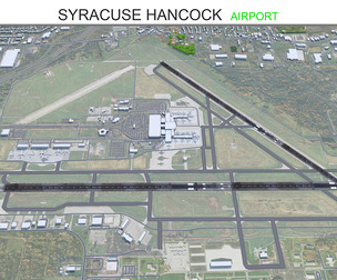 Syracuse Hancock Airport 3d model