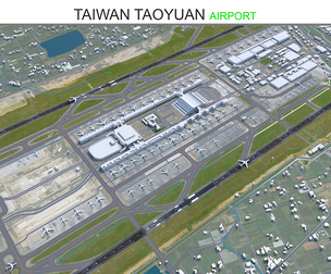 Taiwan Taoyuan Airport 3d model