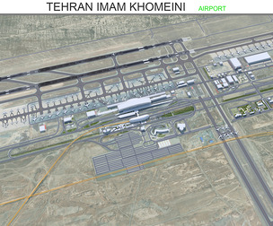 Tehran Imam Khomeini Airport  3d model